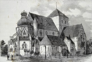 The Cathedral at Dronthelm; in which the monarchs of Norway are crowned.
