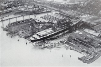 The 'New Amsterdam' under construction.