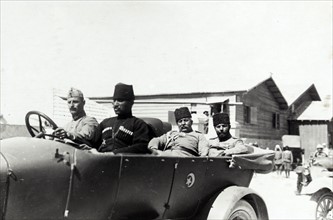 Photograph of Izzat Pasha and Jamal Pasha