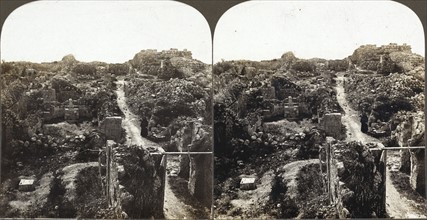 Photograph of Crusader Ruins on Mount Tabor