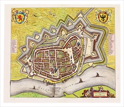 Illustration of Deventer (City in the Netherlands)