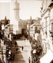 Photograph of the entry of the British General Allenby at Jaffa Gate