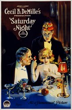 Film poster for 'Saturday Night'