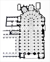 Toledo Cathedral floor plan