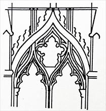 Sketch of the Lady Chapel of Ely Cathedral