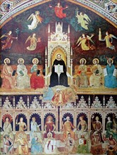 14th Century Fresco titled 'The Triumph of St Thomas'