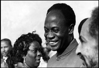 Kwame Nkrumah, was the leader of Ghana