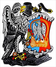 The Falcon of the Plantagenet's. one of 'The Queen's Beasts'