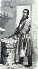 A Russian Butcher in Moscow 1853