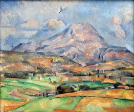 La Montagne Sainte-Victoire by Paul Cezanne