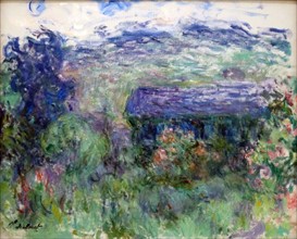 Monet, .La Maison à Travers les Roses