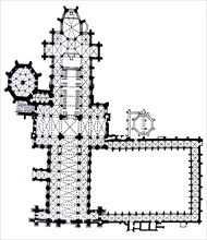 Wells Cathedral Floor Plan