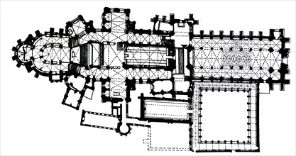 Canterbury cathedral floor plan