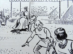 medieval jousting tournament