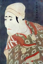 The actor Morika Kanya (kabuki Theartre)