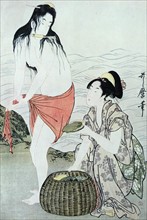 The fisher women of Awabi by Kitagawa Utamaro