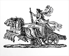 Fench woodcut from 1810, by Duplat.
