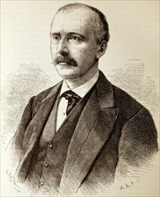 Portrait of Dr. Heinrich Schliemann