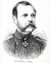 Portrait of the Emperor Alexander III of Russia