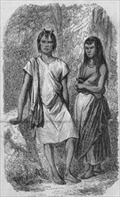 Payagas Indians, south america 1860