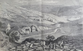 Valley of kidron, Jerusalem