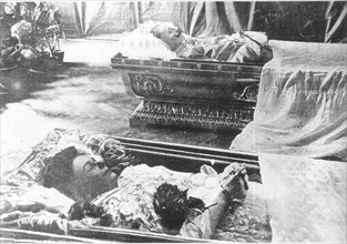 assassinaion of Archduke Franz Ferdinand of Austria and his wife,