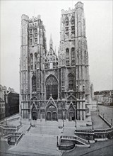 The Great Church of St. Michael and Ste. Gudule, the focus of the national life of Brabant