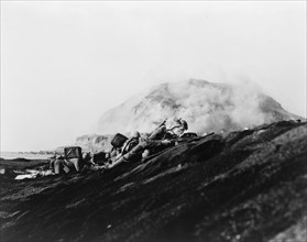 Marines land on Iwo Jima by 1945