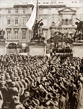 On 16 March 1939, the German Wehrmacht moved into of Czechoslovakia