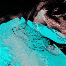 Iceberg near Drygalski Ice Tongue, Antarctica