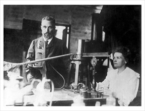 Pierre and Marie Curie1905