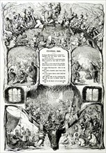 Title page illustration from a British newspaper of Christmas 1860