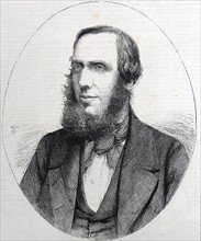 Engraving of Mr. S Laing