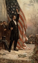 Painting of President Abraham Lincoln