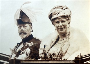 King George V and Queen Mary of Great Britain 1934