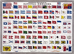 world national and colonial flags 1914