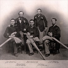 Photograph of American Civil War Amputees