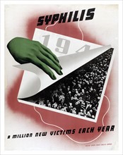 Public health poster for Syphilis