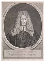 Engraved portrait of Frederik Ruysch