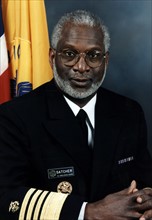 Colour photograph of U.S. Surgeon General David Satcher
