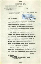 Letter from Chancellor Konrad Adenauer to President John F. Kennedy, 1961