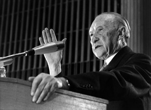 Photograph of Konrad Hermann Josf Adenauer