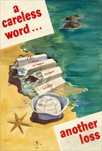 World War Two American Propaganda Poster