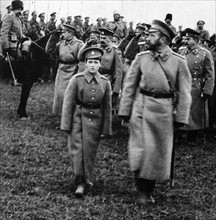 Photograph of Tsar Nicholas II and Tsarevich Alexei of Russia