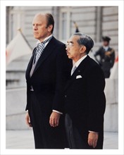 Photograph of President Gerald Ford and Japanese Emperor Hirohito