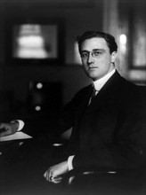 Photograph of the Assistant Secretary of the United States Navy Franklin Roosevelt