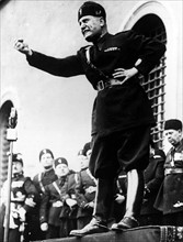 Benito Mussolini (1883 â€ì 28 April 1945) Italian politician,