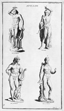 Representations of Apollo the ancient Greek god