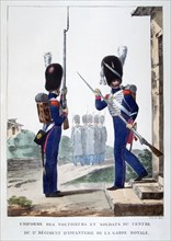 19th century French soldiers