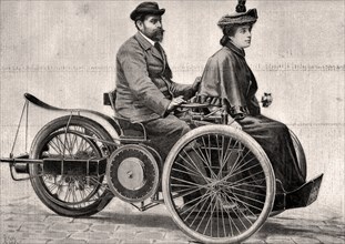 Tandem 1895 by Léon Bollée Automobiles